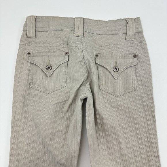 Rave R4R Straight Leg Women's size 7 Beige Denim jeans - Picture 5 of 5